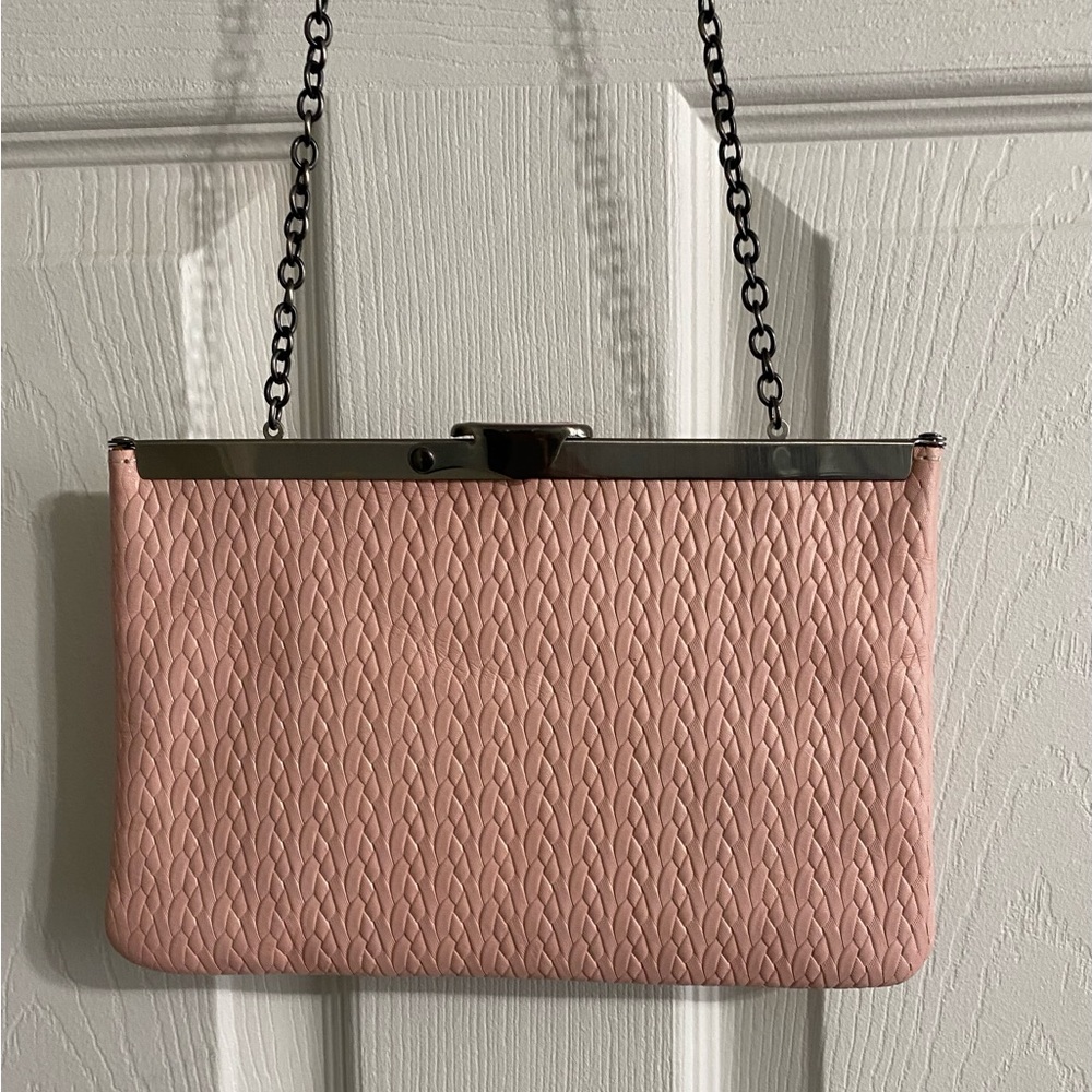 Patricia Nash Bags Patricia Nash Pink Asher Twisted Frame Clutch - Picture 3 of 13